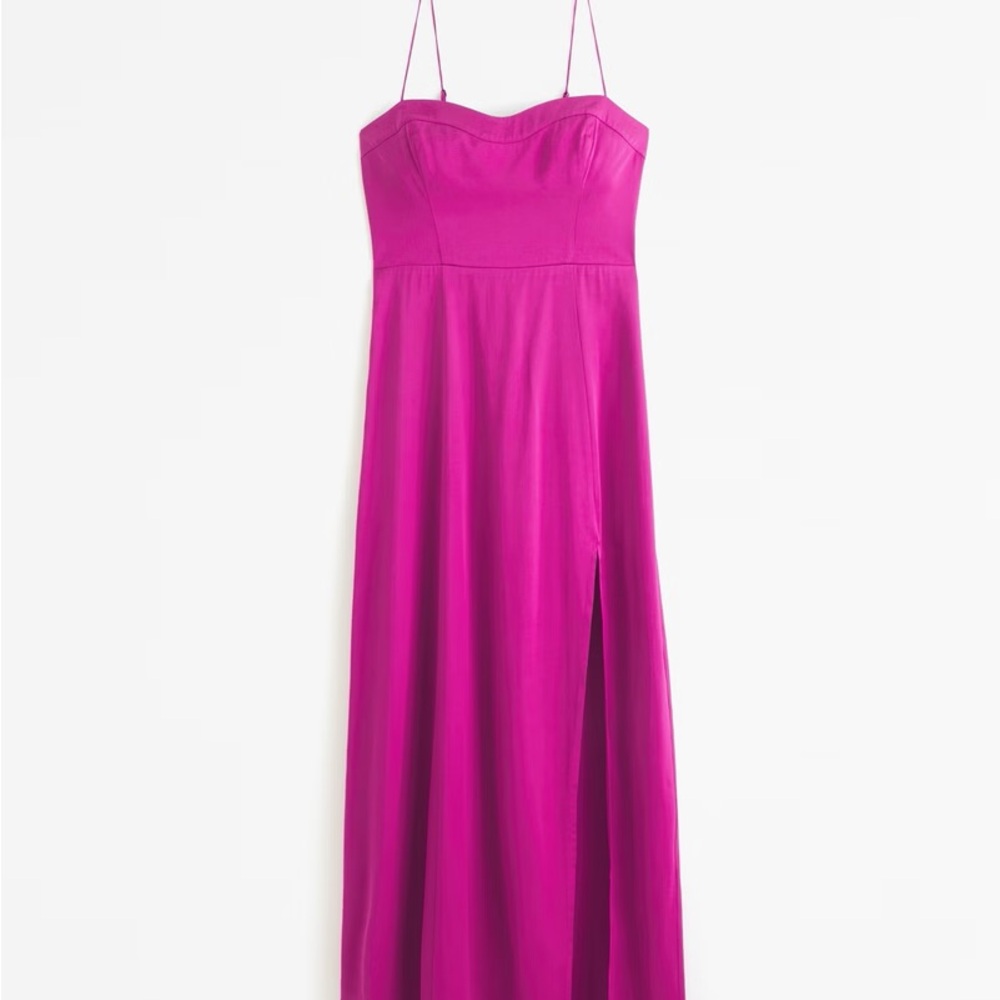 NWT Abercrombie Camille Dress in Pink, Size Small